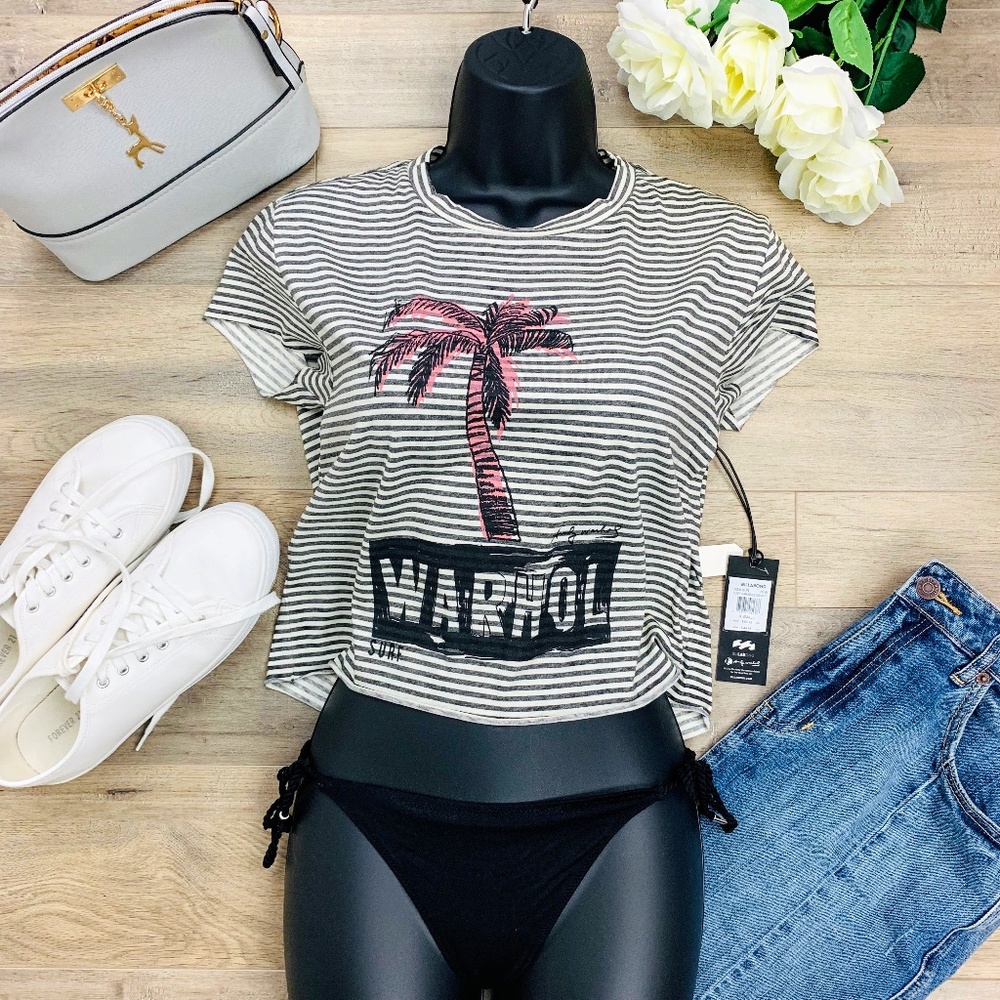 Billabong "Warhol" Series Copped S/S Tee - Size XS